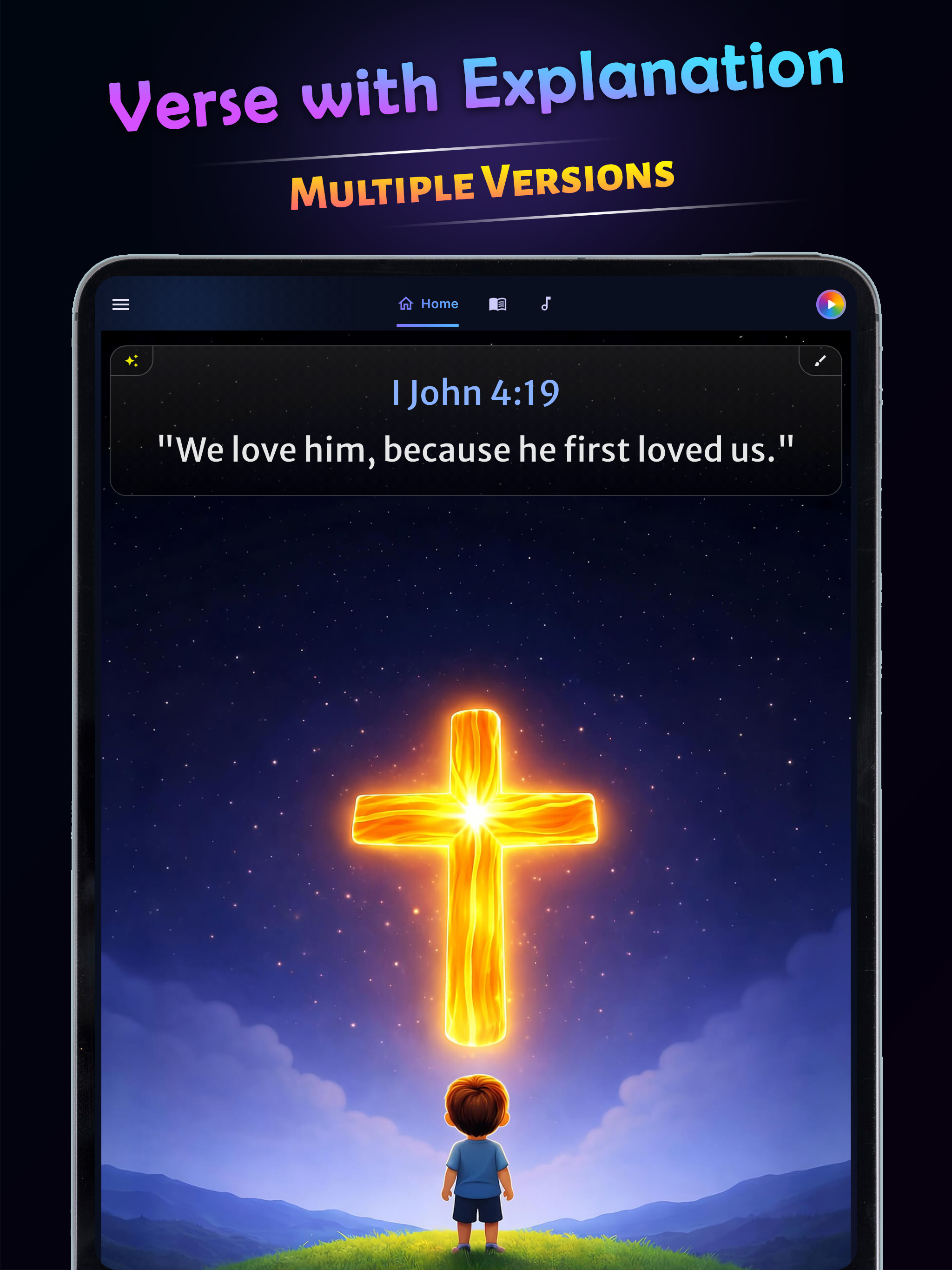Ivine: Bible Verse & Hymns