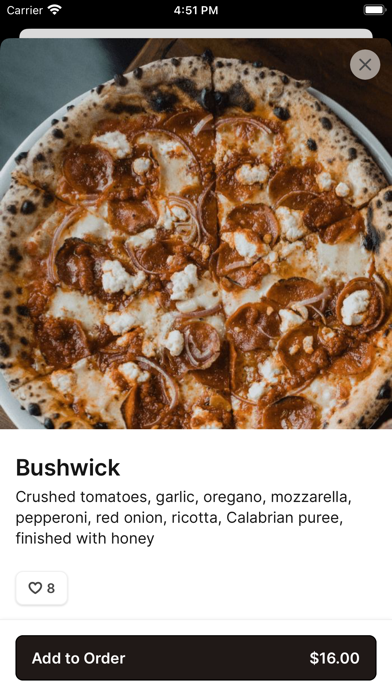 Ovn Wood Fired Pizza Screenshot