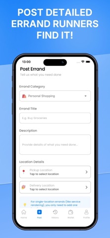 Erranly screenshot