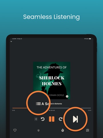 Soundreads iPad screenshot