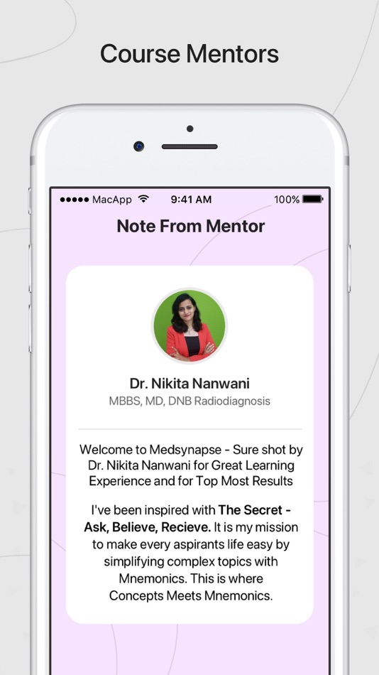 #2. SPEED-Medsynapse by Dr.Nikita (iOS) 由: SENTHIL VEL