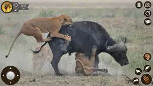 Lion Simulator Animal Games 3D screenshot 2