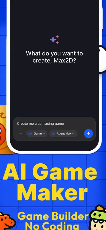 AI Game Maker & Engine: Max2D screenshot 1 of 8