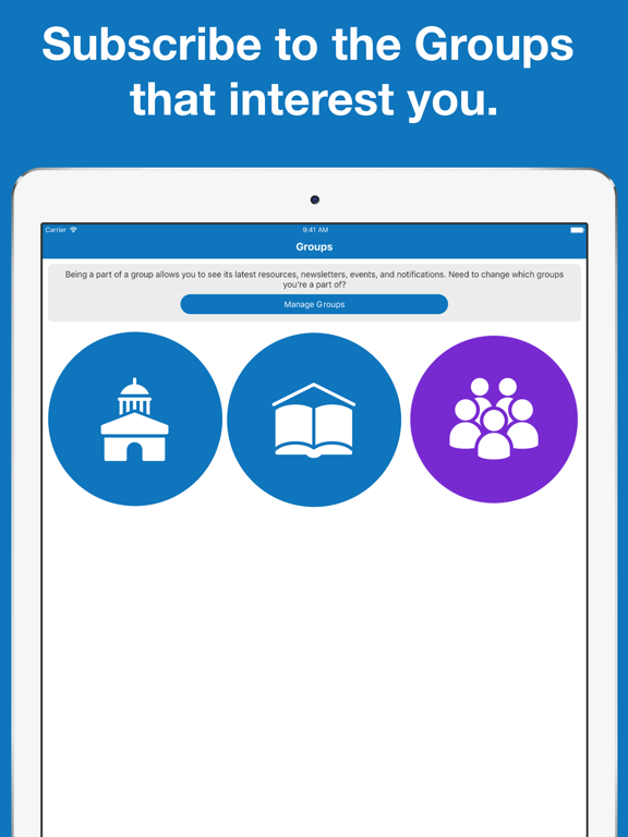 Millwood School iPad screenshot 2 - Education app
