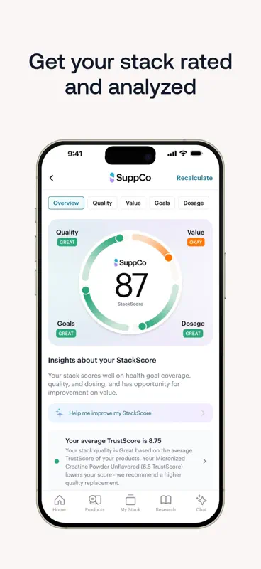 SuppCo: Supplement Scanner screenshot 2 of 8