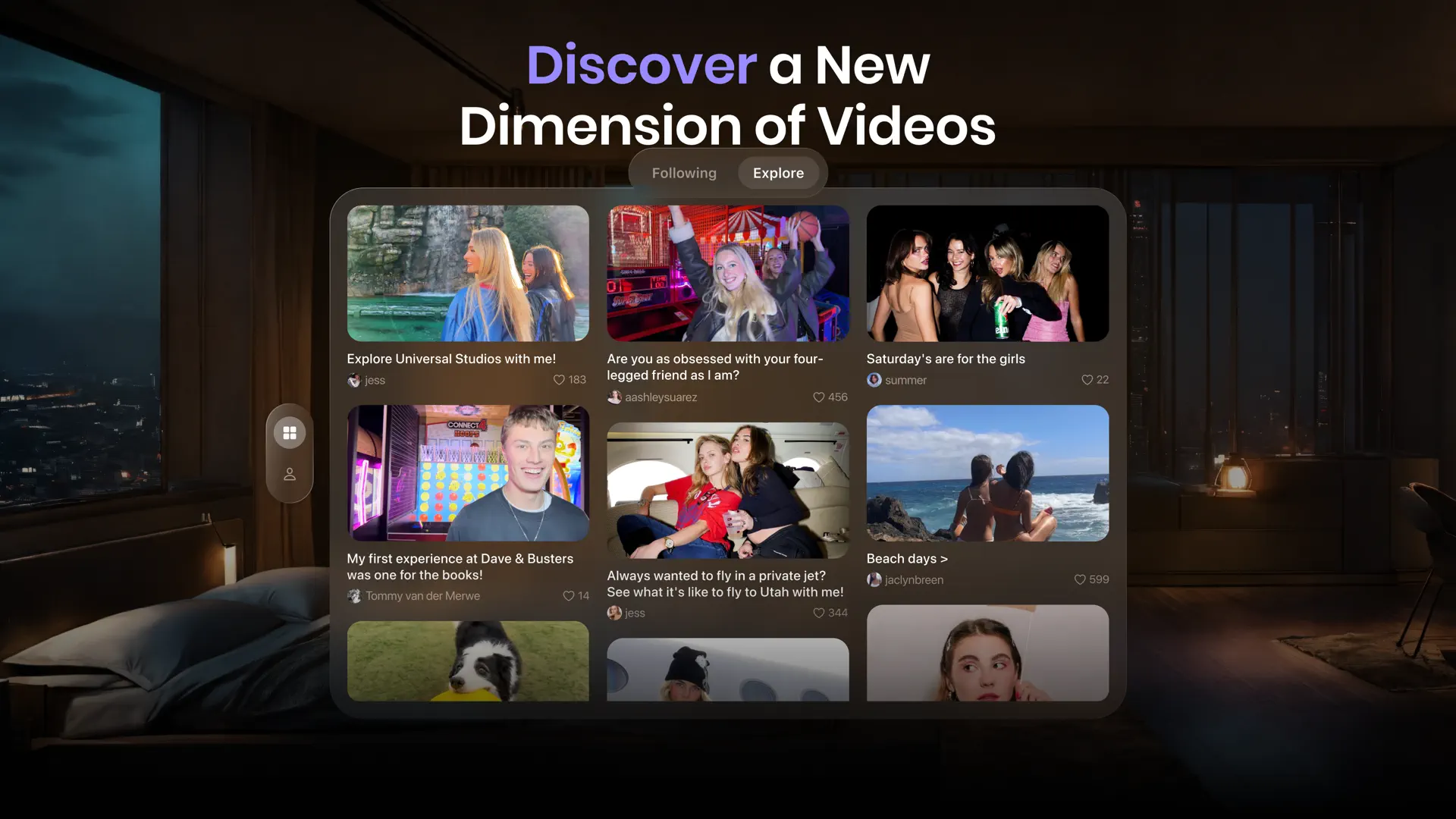 Tomo Vision - Spatial videos screenshot