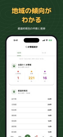 くまMap｜熊の出没情報・くままっぷ iPhone screenshot 6