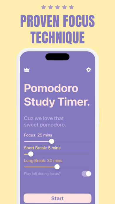 Pomodoro Free - Tomato Timer Screenshot