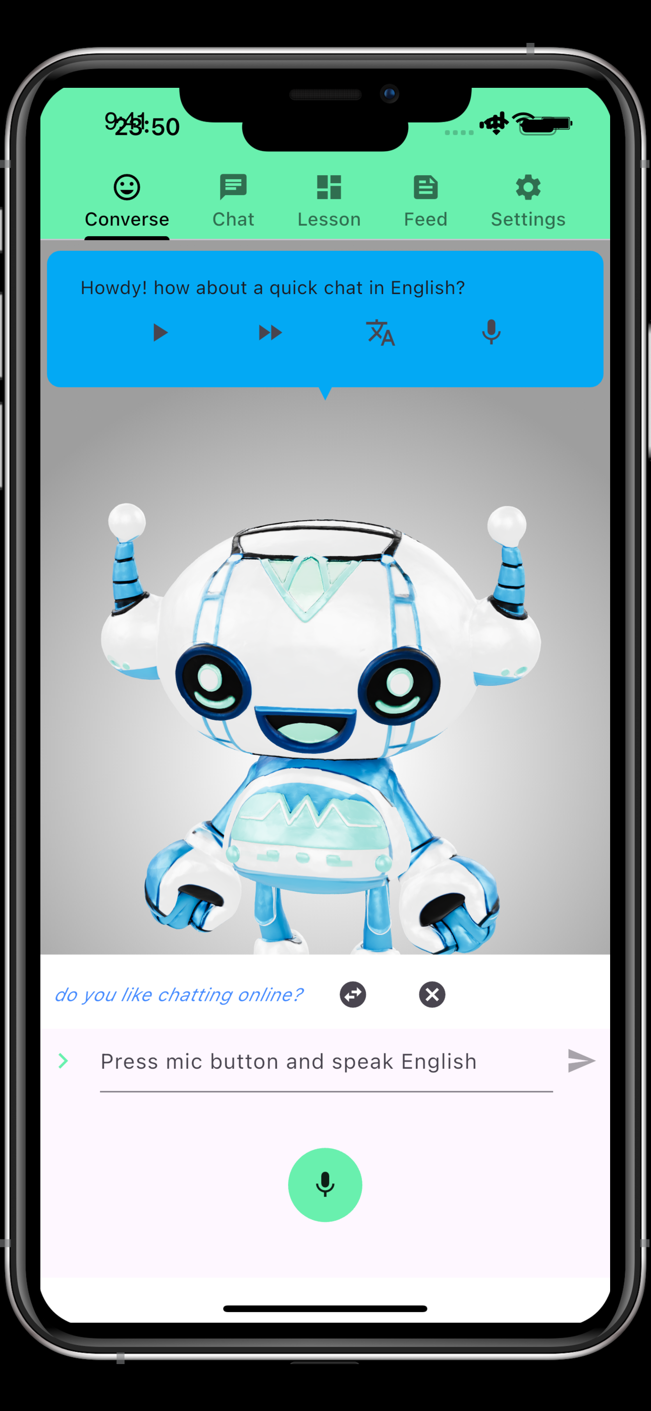 John English Bot - chat&learn