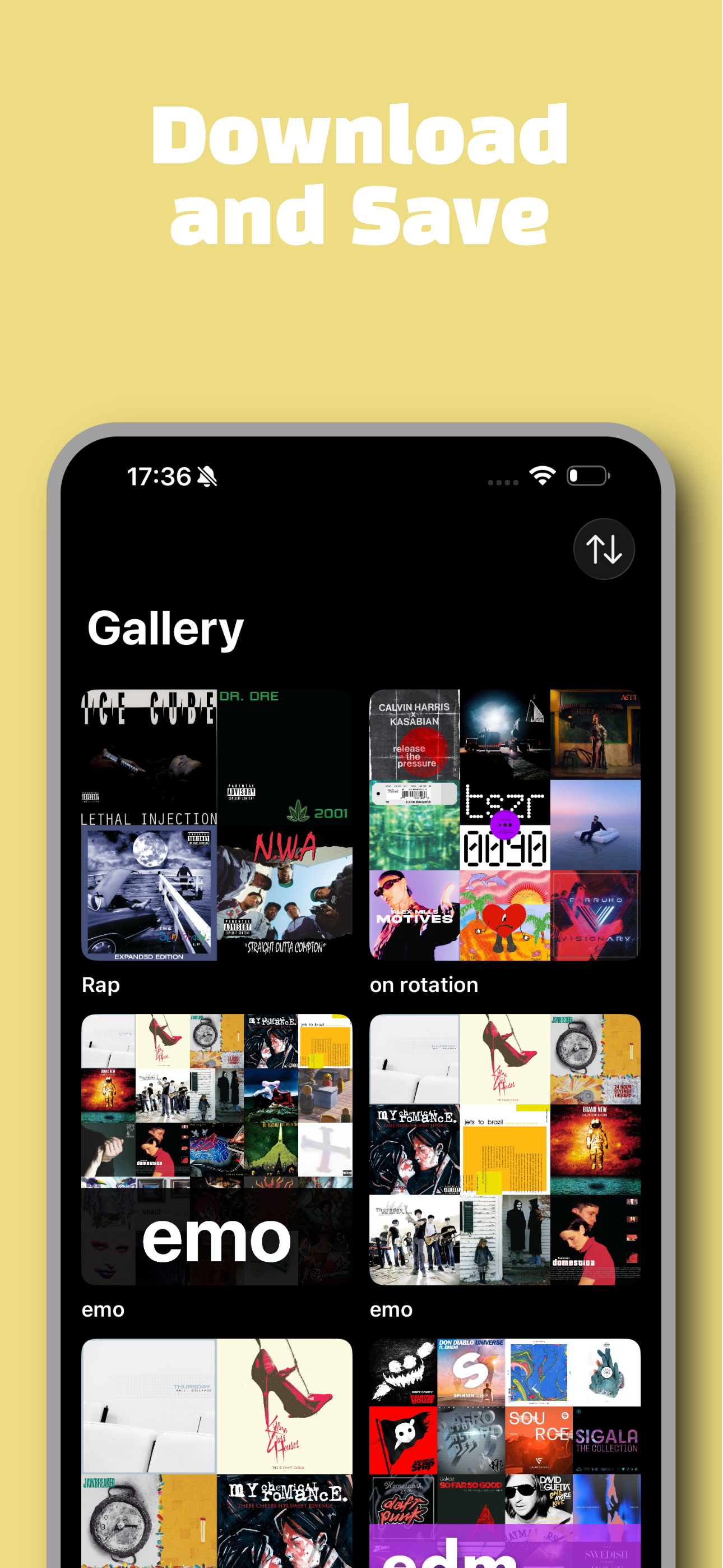 Playlist Mosaic
