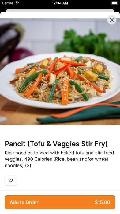 FoodAMed Vegan Restaurant iPhone screenshot 4 - Food & Drink app