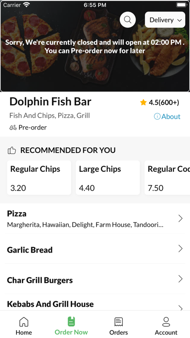 Dolphin Fish Bar Screenshot