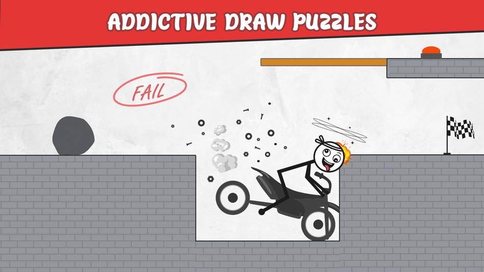 #1. Draw Bridge: Draw Puzzle Games (iOS) By: Sadaf Zulfiqar