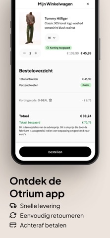Otrium - jouw fashion outlet iPhone screenshot 5