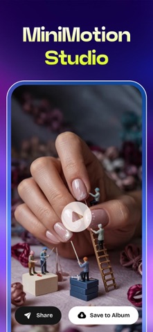 AI Photo & Video Editor: Vidoo iPhone screenshot