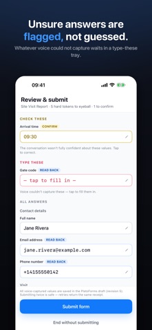 PlatoForms VF screenshot 2