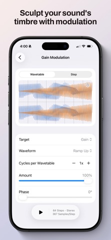 Wave Sculptor screenshot