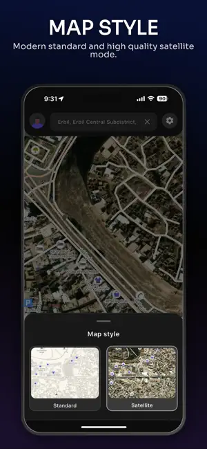 Rë - ڕێ: Maps & Navigation screenshot 2