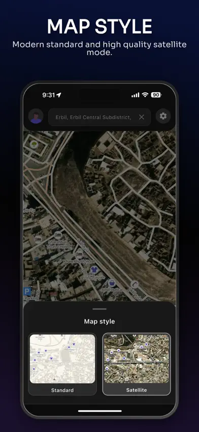 Rë - ڕێ: Maps & Navigation screenshot 2