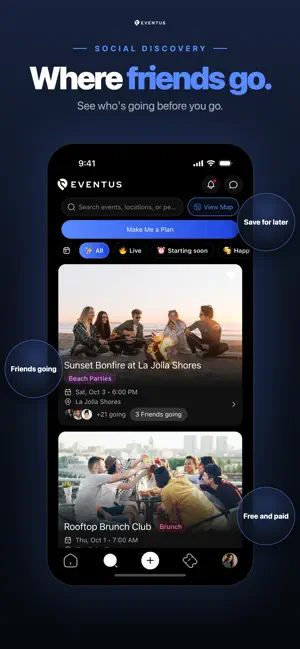 Eventus: Events With Friends screenshot 1