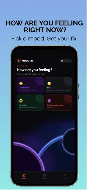MoodFIX screenshot 1