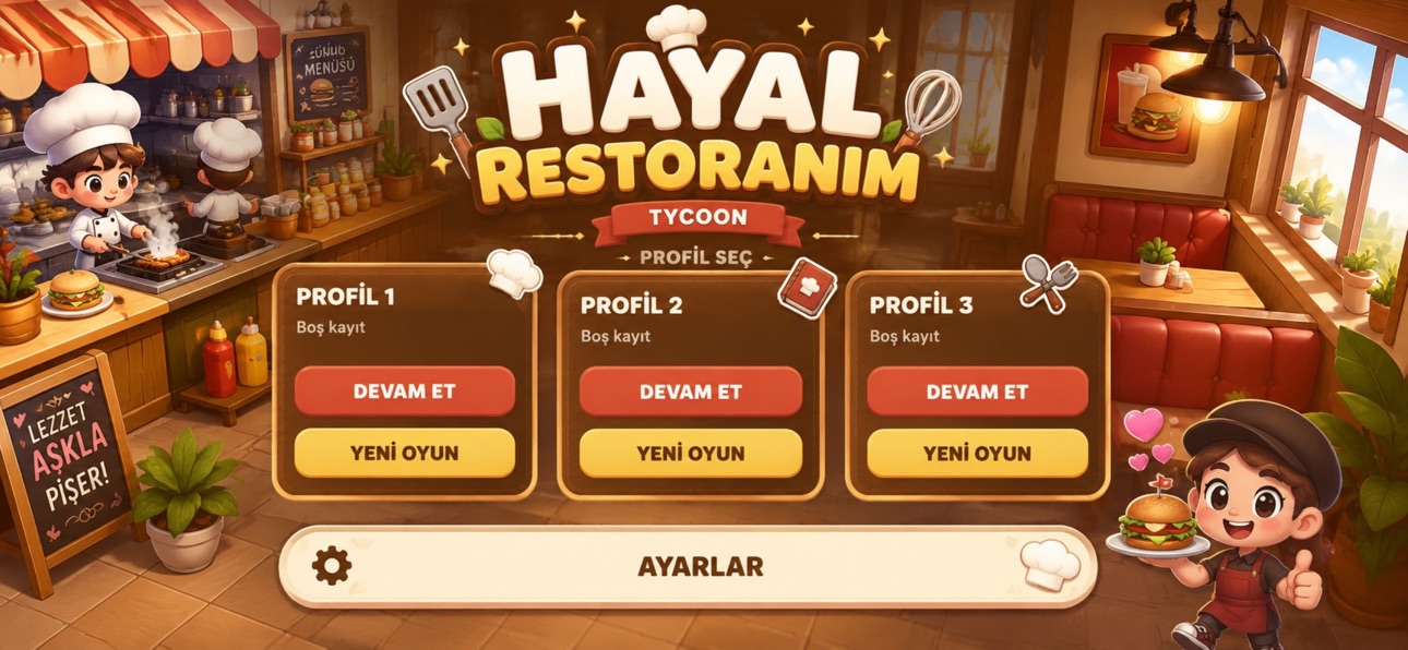 Screenshot 1 of Hayal Restoranım