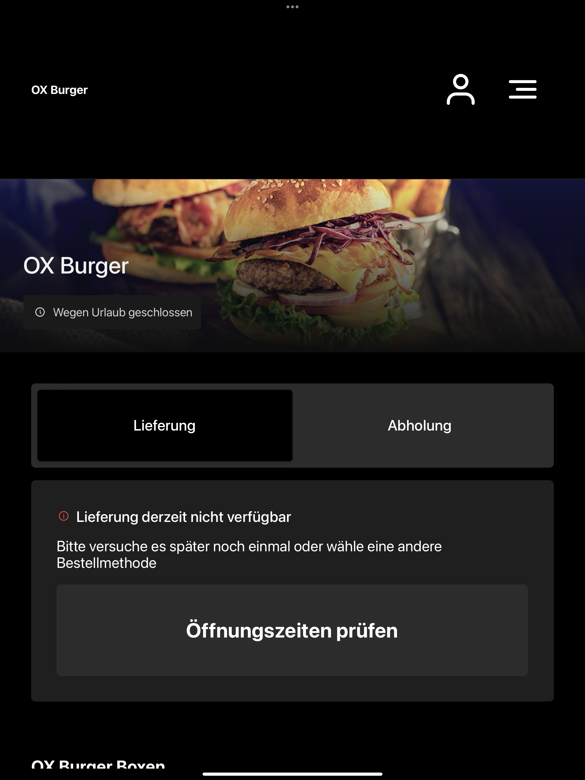 OX Burger