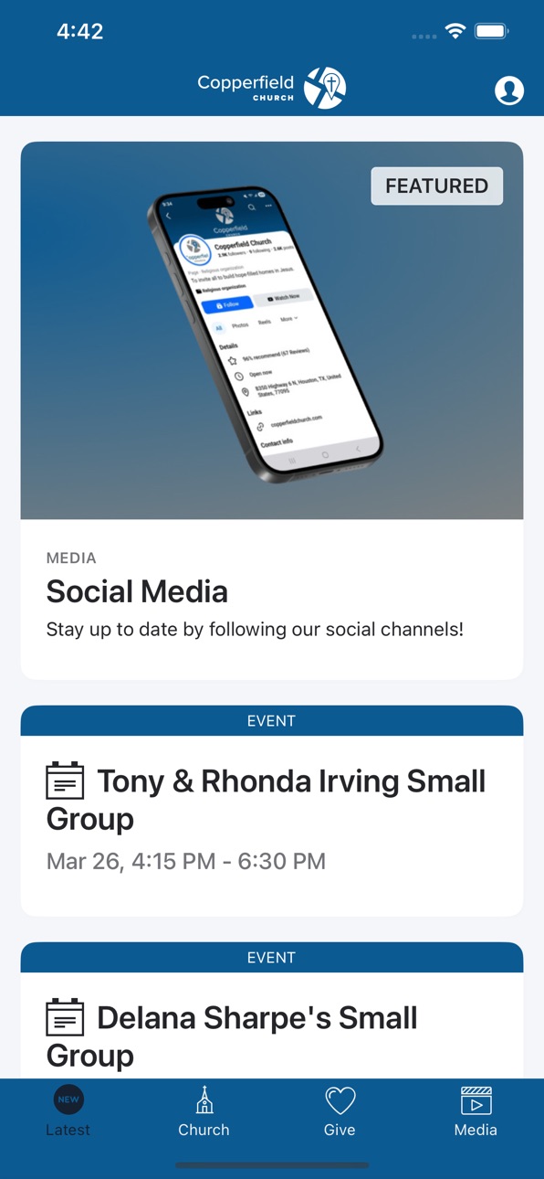 iPhone screenshot