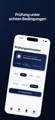AZF Fragensimulator screenshot