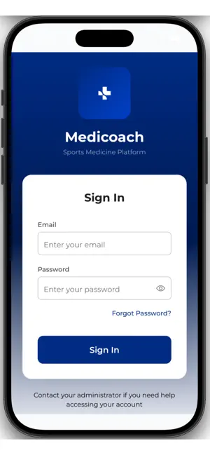 Medicoach AMS screenshot 1