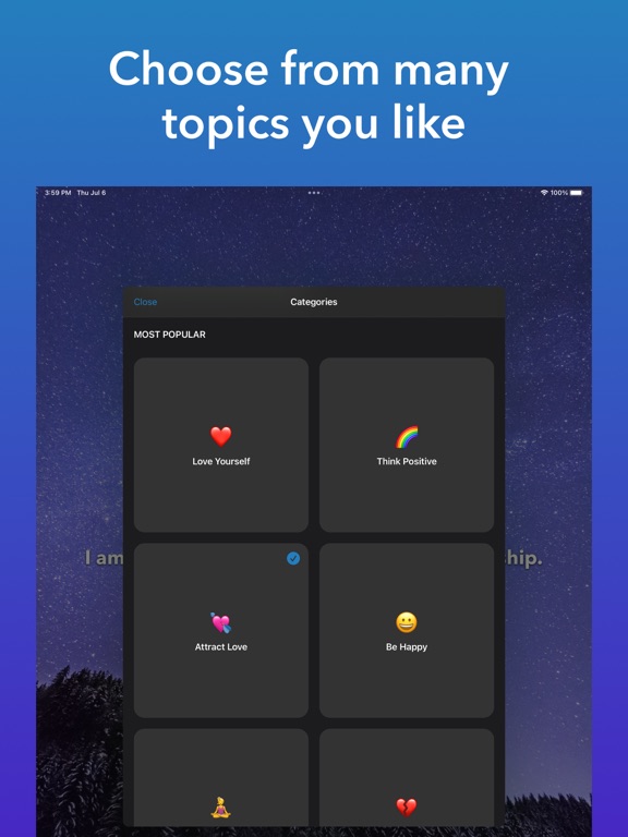 App screenshot