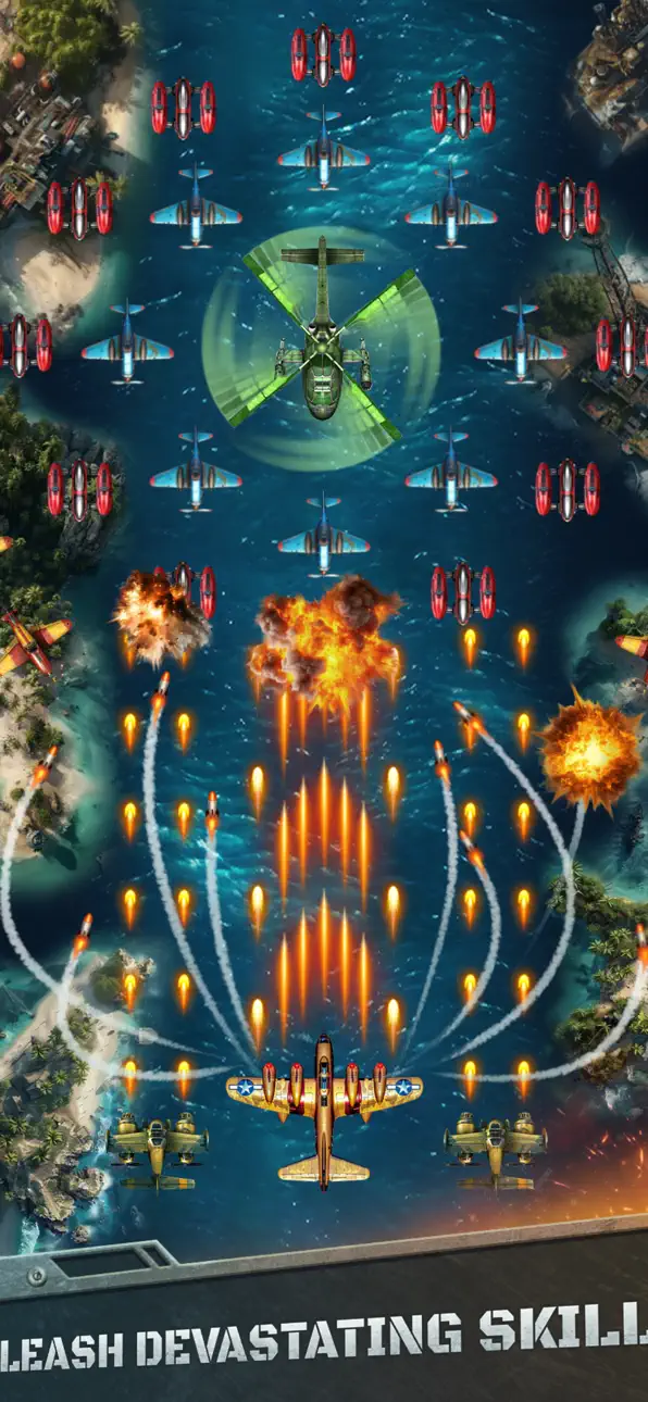 1945 WarGuard: Sky Shooter Hack screenshot 2 - iOS game interface