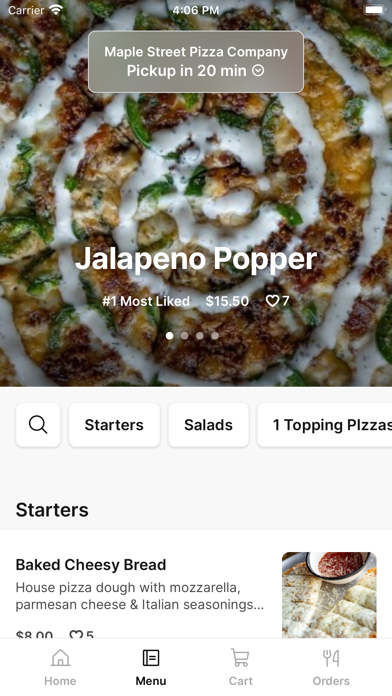 Maple Street Pizza Company Screenshot 2 - AppWisp.com Maple Street Pizza Company Screenshot 2 - AppWisp.com