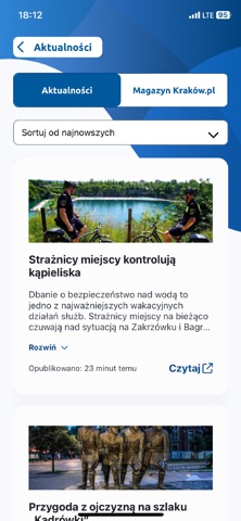 mKraków iPhone screenshot 3