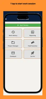 TymClock: Project Time Tracker screenshot 1