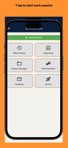 TymClock: Project Time Tracker screenshot