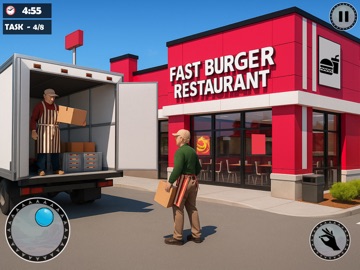 Fast Amazing Food Cooking Game iPad screenshot