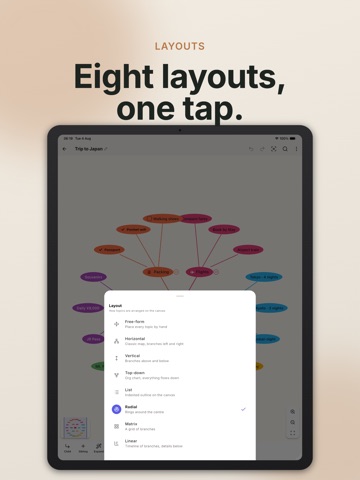 Mind Map: Smart Mind iPad screenshot