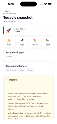 ZingTrackr iPhone screenshot