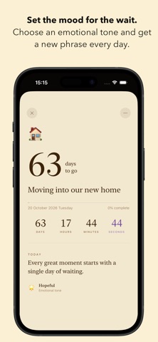 Closer: Countdown Widget Screenshot 3 of 5