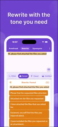 Proofreader AI Grammar Checker: Screenshot 2 von 8