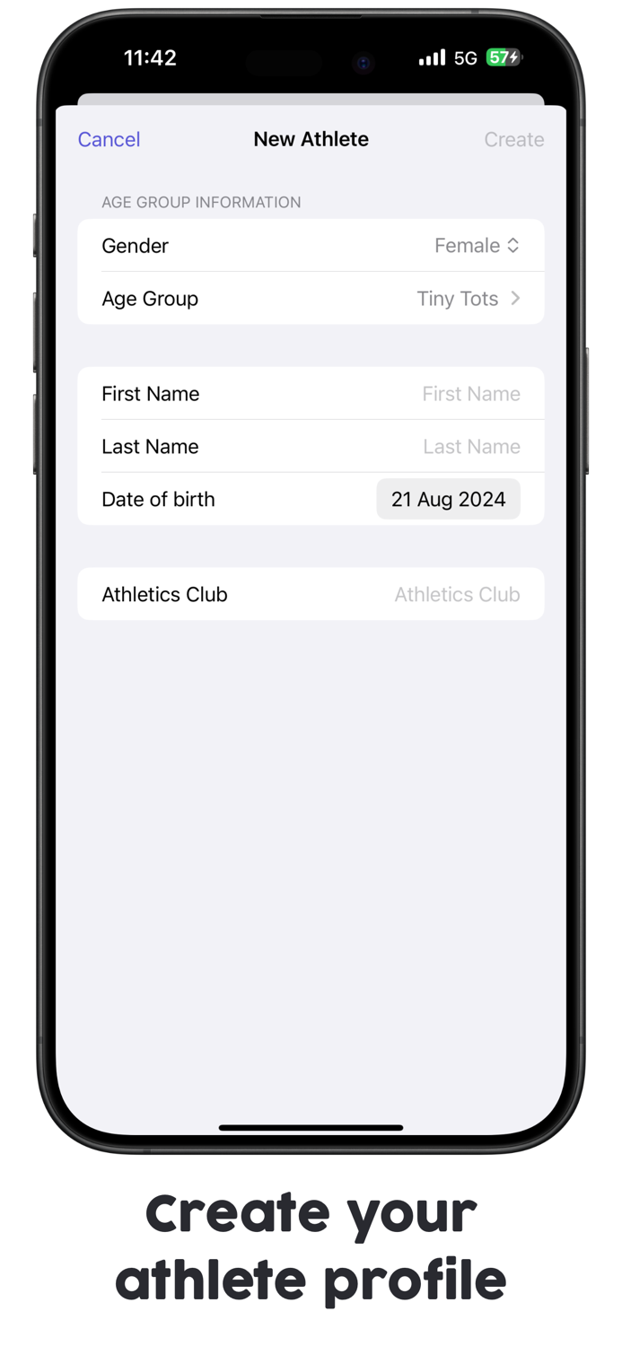 Track and Field Personal Best