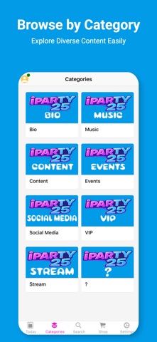 IPARTY25 screenshot