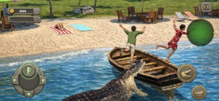 Wildlife Angry Crocodile Games iPhone screenshot