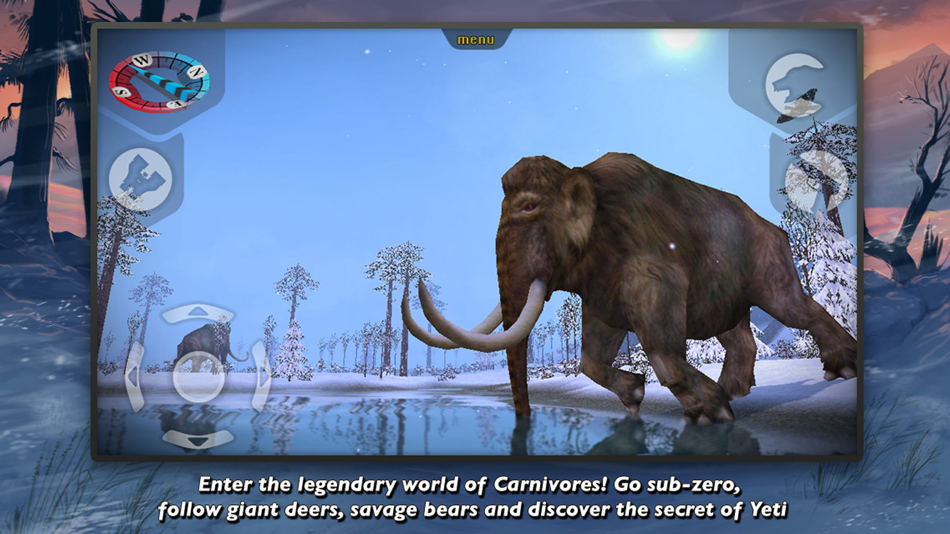 #4. Carnivores: Ice Age Pro (iOS) Przez: Tatem Games Ltd
