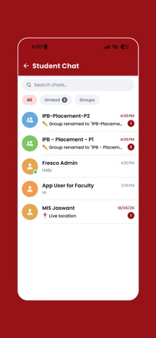 IPB Faculty iPhone screenshot