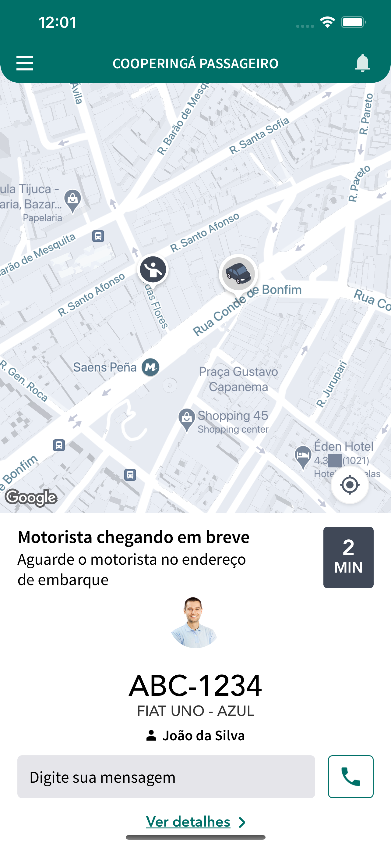 Cooperingá - Passageiro