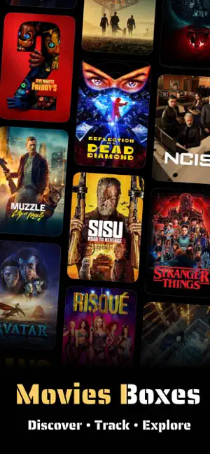 Movie Boxes: Movie & TV Shows iPhone screenshot 2