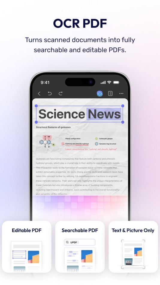 #3. UPDF - AI-Powered PDF Editor (iOS) De: Superace Software Technology Co., Ltd.