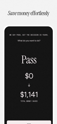 Wants & Needs: Shop Mindfully iPhone screenshot